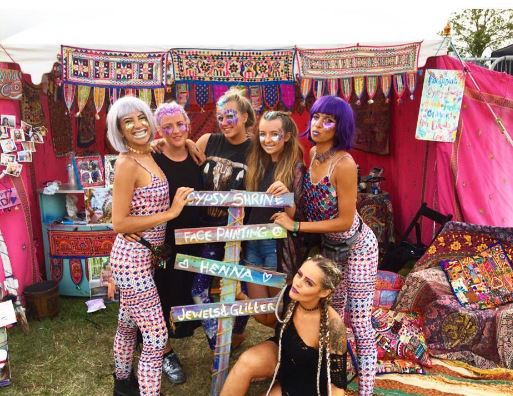 Gypsy-Shrine-makeup-glitter-festival-squad