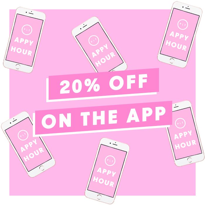 20% off the app