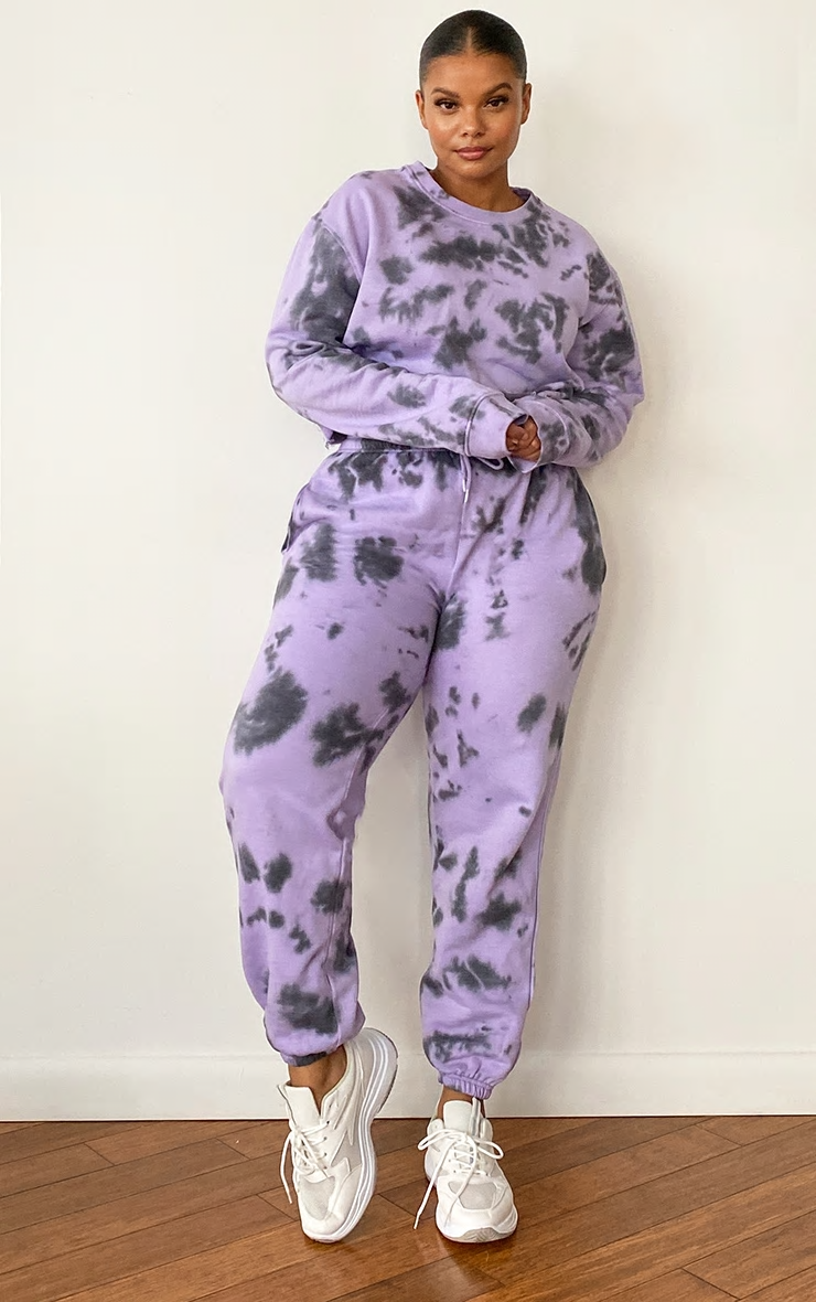 Tie dye joggers pretty little thing new arrivals