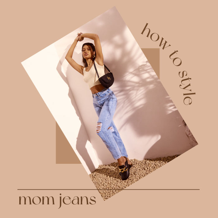 How to Style  Mom Jeans 