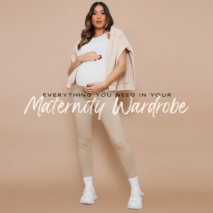 Maternity Khaki Soft Touch Jersey Leggings