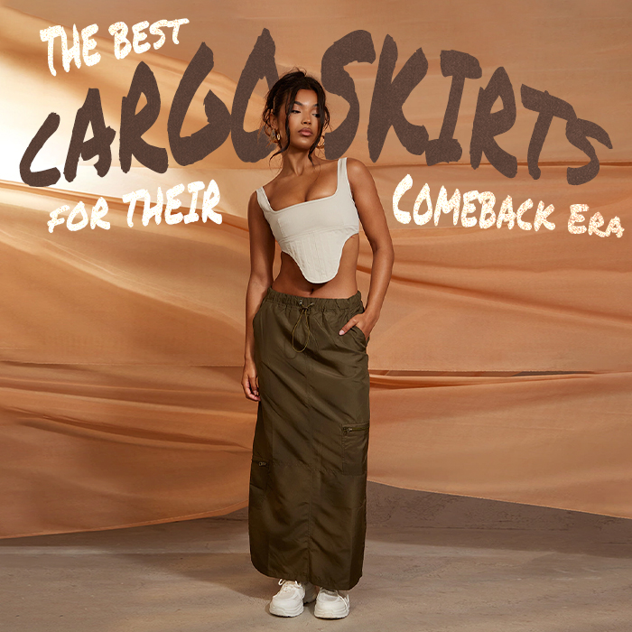 The Best Cargo Skirts For Their Comeback Era The 411 PLT